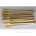 Logotipo personalizado de bobbo de bambú de grado alimenticio